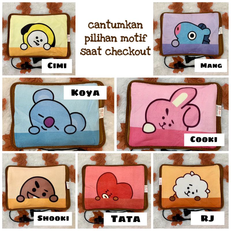 Jual Bantal Penghangat Terapi Air Panas Elektrik Pereda Nyeri Haid