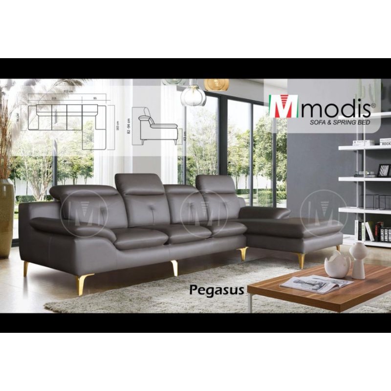 Jual Sofa Modis Letter L Sofa Type L Pegasus Dari Sofa Modis Original