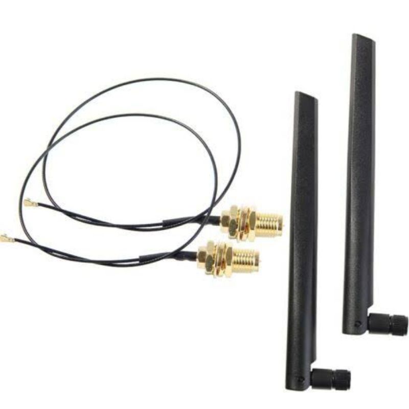 Jual Antenna Wifi Wireless Ufl Mhf Ipex Kabel Antena Rp Sma Male Bgn