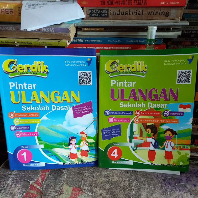 Jual CERDIK PINTAR ULANGAN SD KELAS 1 DAN 4 KURIKULUM MERDEKA Shopee