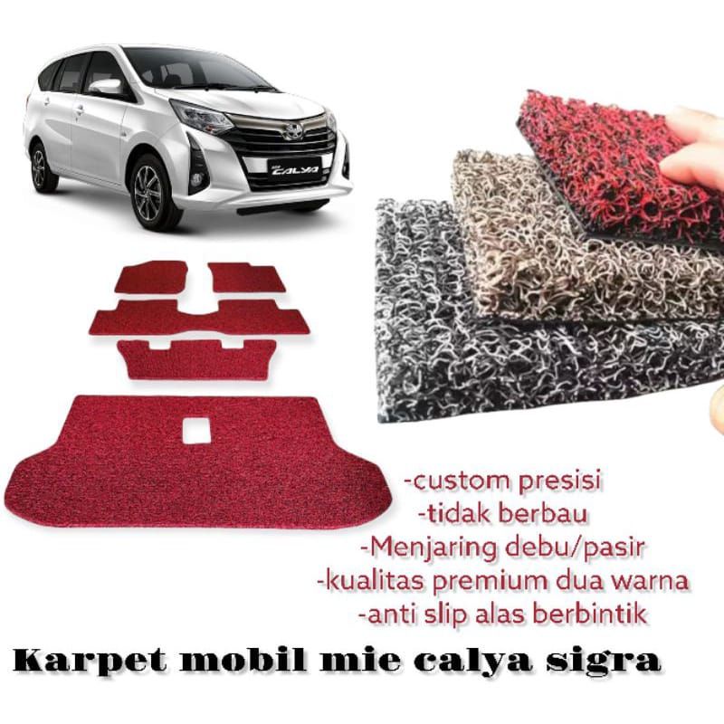 Jual Karpet Mie Dua Warna Tebal Mm Mm Calya Sigra Full Bagasi