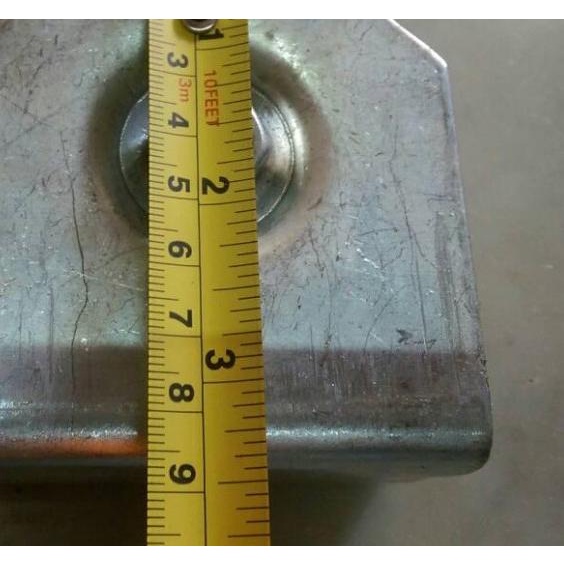 Jual Roda Pagar Besi Stainless Tebal Ukuran Cm As Pintu Gerbang