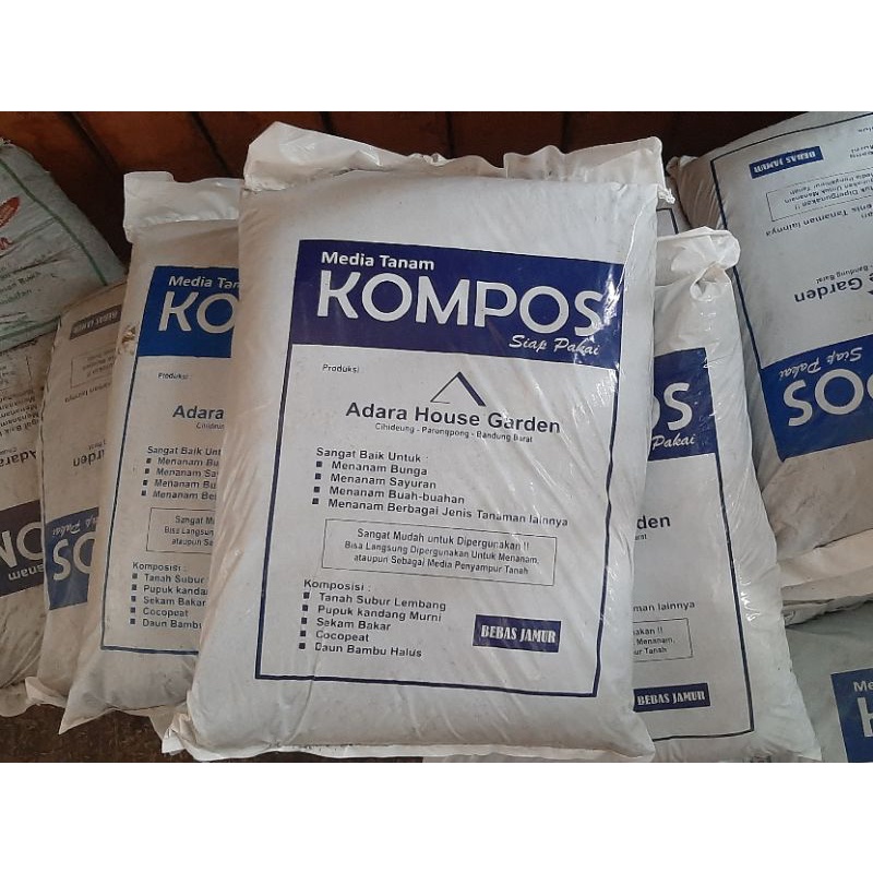 Jual Pupuk Organik Merk Kompos 1 Sak Siap Pakai Shopee Indonesia