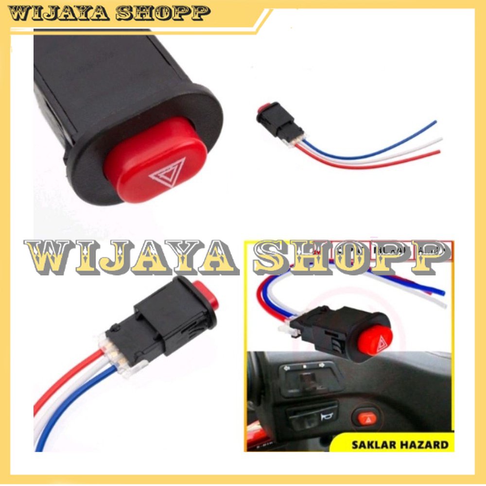 Jual Saklar Hazard On Off Saklar Lampu Motor Universal Saklar Hazard