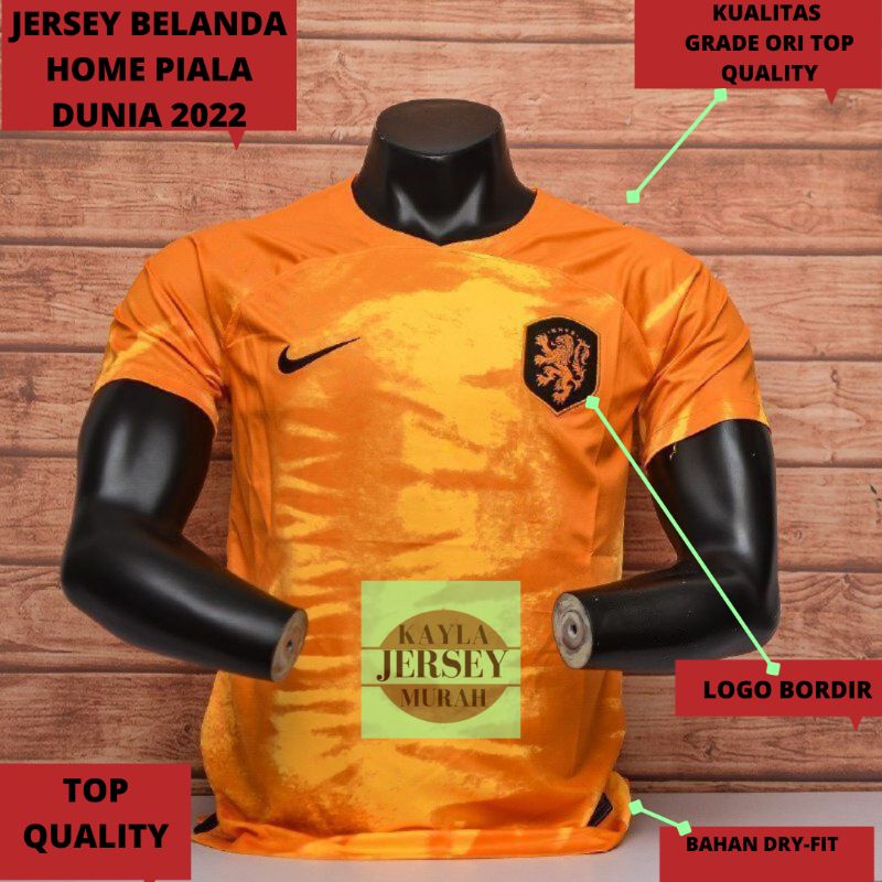 Jual JERSEY BELANDA HOME PIALA DUNIA 2022 GRADE ORI TOP QUALITY