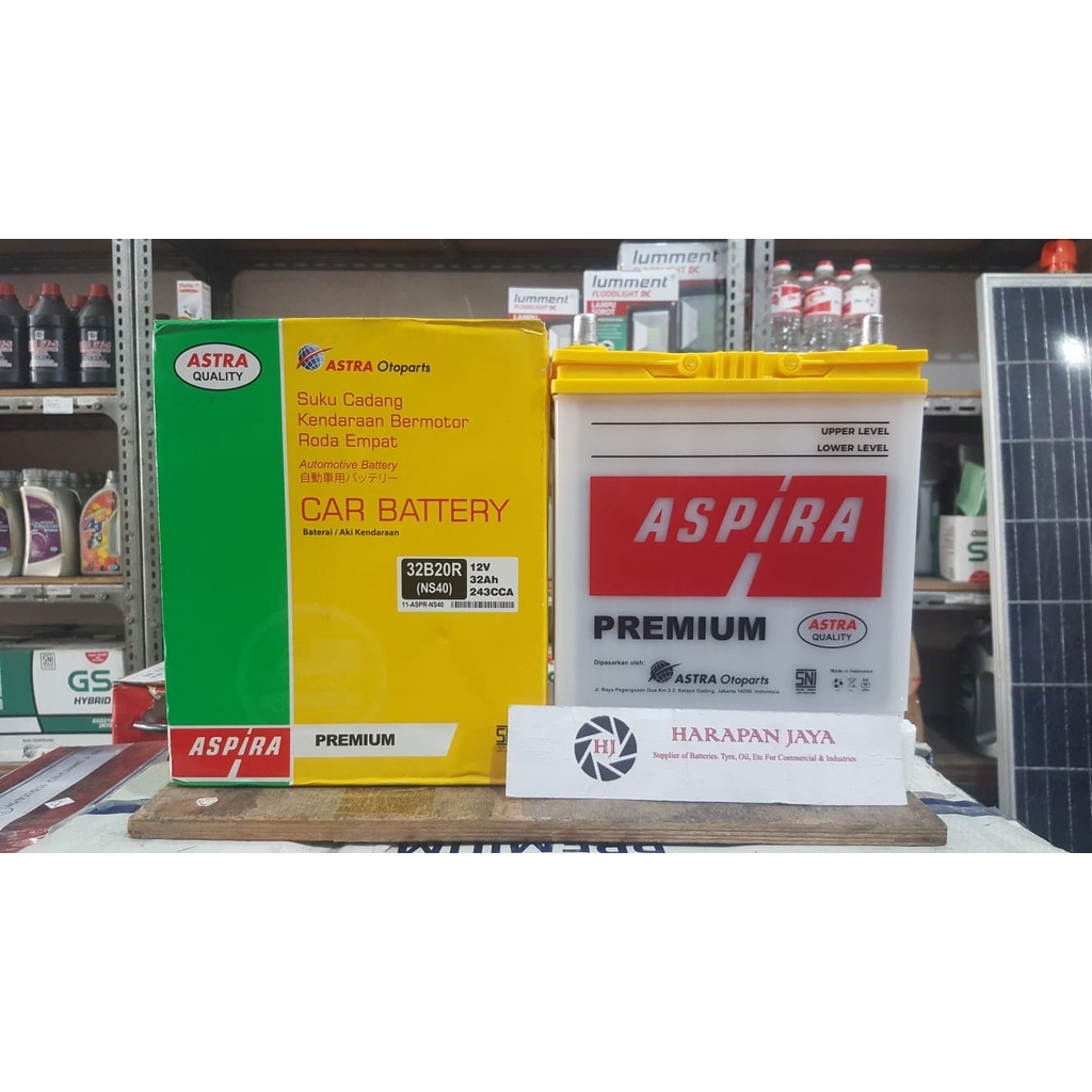 Jual Aki Mobil Aspira Premium Ns Ah Basah Shopee Indonesia