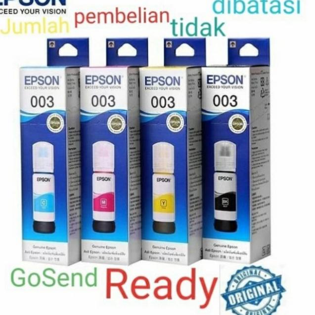 Jual Tinta Epson L L Baru Black Dan Color Harga Perbotol