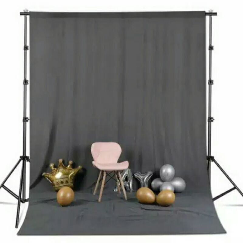 Jual BACKDROP BACKGROUND KAIN ABUTAY PELES KAHATEX TINGGI 2METER X