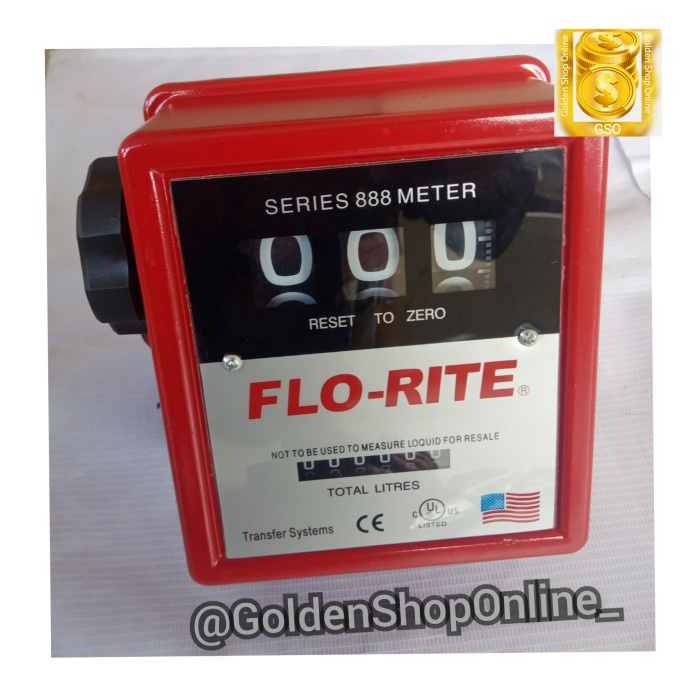 Jual Ukur Flow Meter Merk Flo Rite Ukuran 1 3 Digit Shopee Indonesia