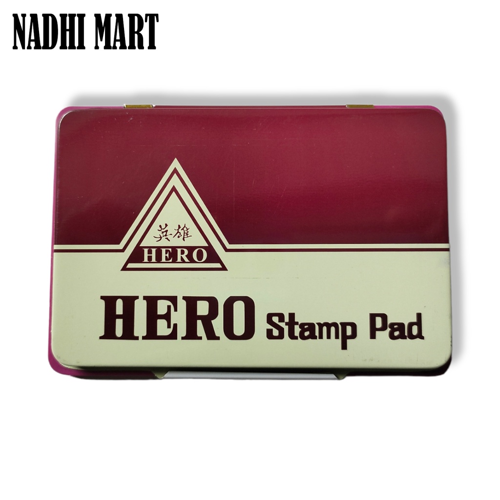 Jual Papan Stempel Hero Bantalan Stempel Stamp Pad Hero Bsr