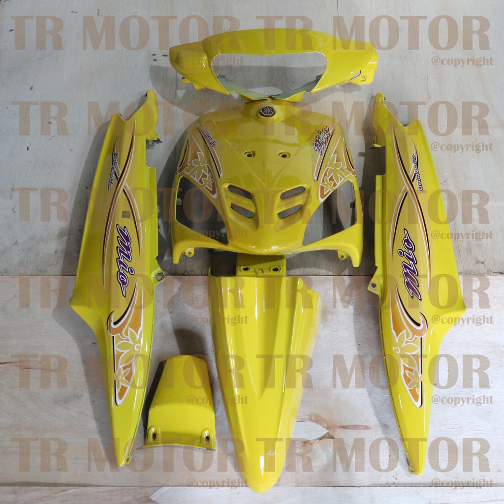 Jual Body Mio Sporty Full Set Kuning Body Halus Mio Sporty Mio