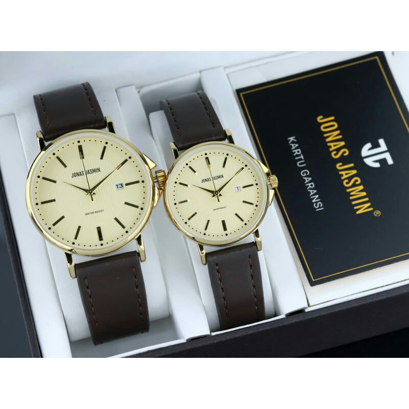 Jual Jam Tangan Original Jonas Jasmin Jam Tangan Couple Pasangan Pria