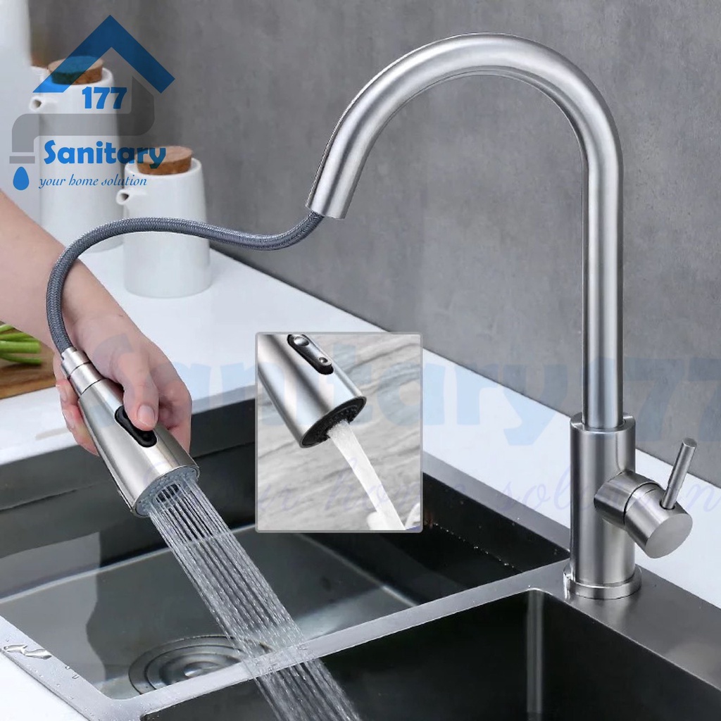 Jual Kran Sink Tarik Stainles Cf St Keran Air Angsa Wastafel