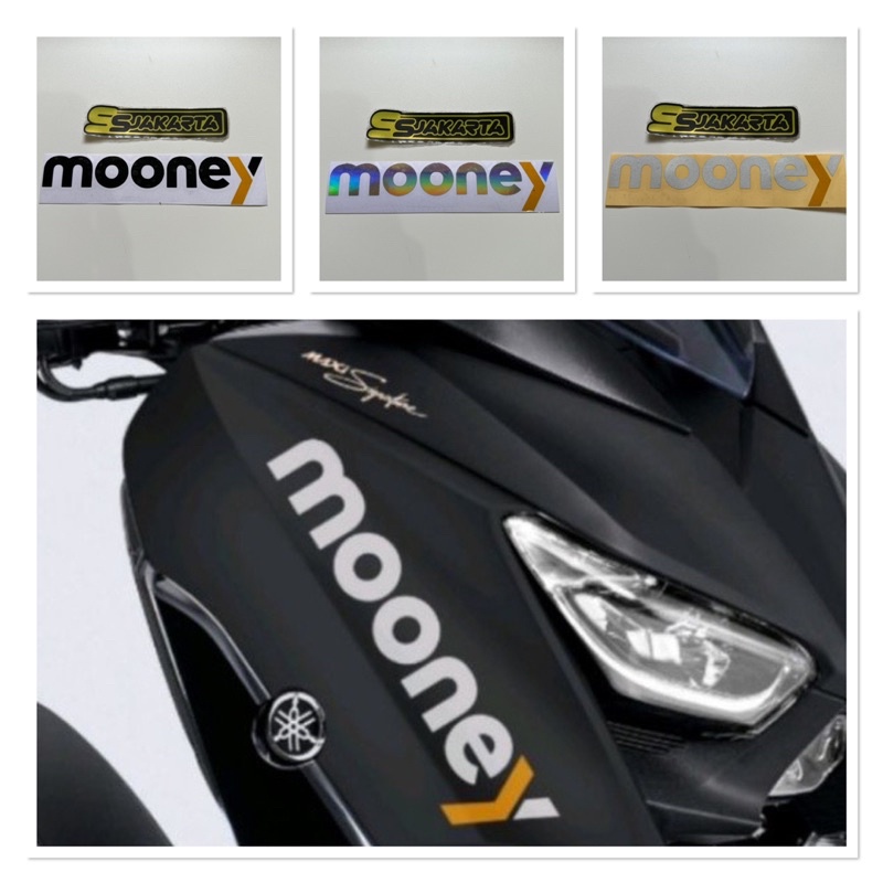 Jual STIKER Sticker MOONEY Cutting Shopee Indonesia