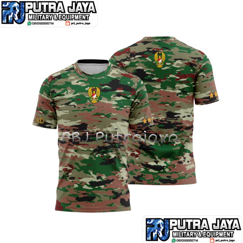 Jual Kaos Jersey Tni Ad Loreng Terbaru Kasad Dalaman Kaos Tni