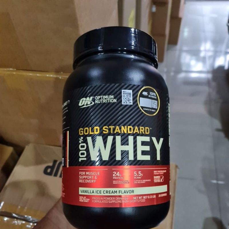 Jual ON OPTIMUM WGS WHEY GOLD STANDARD 2 LBS LB 2LBS 2LB PROTEIN