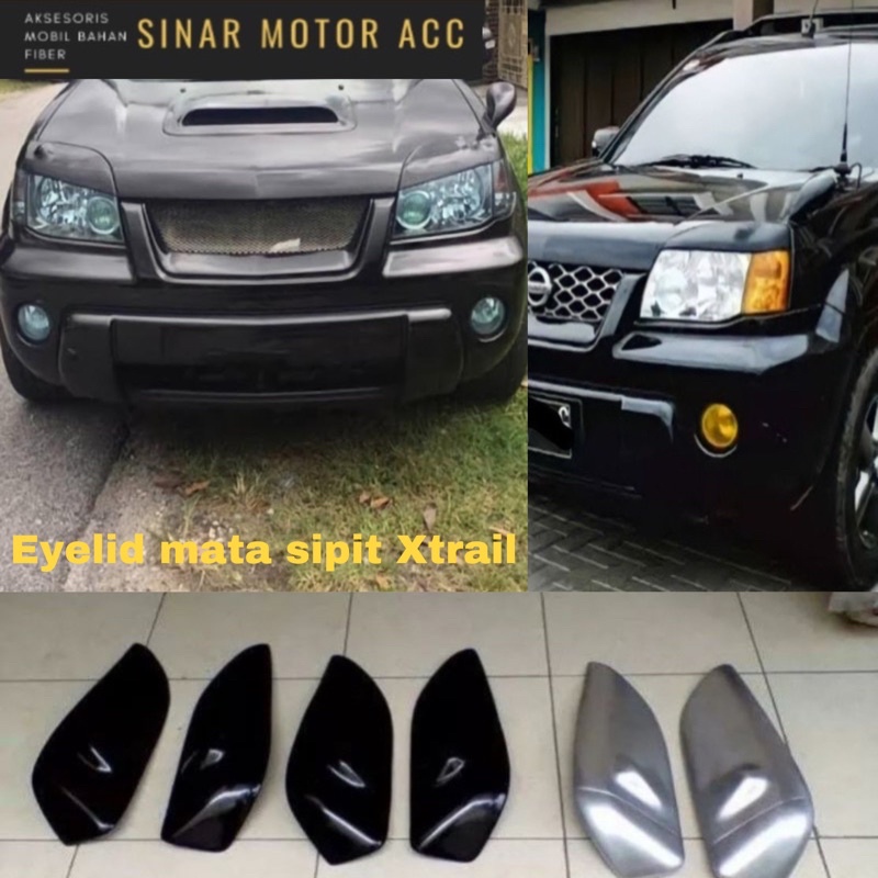 Jual Eyelid Mata Sipit Lampu Mobil Xtrail T30 Satu Pcs Shopee Indonesia