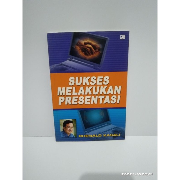 Jual Buku Sukses Melakukan Presentasi Rhenald Kasali Shopee Indonesia