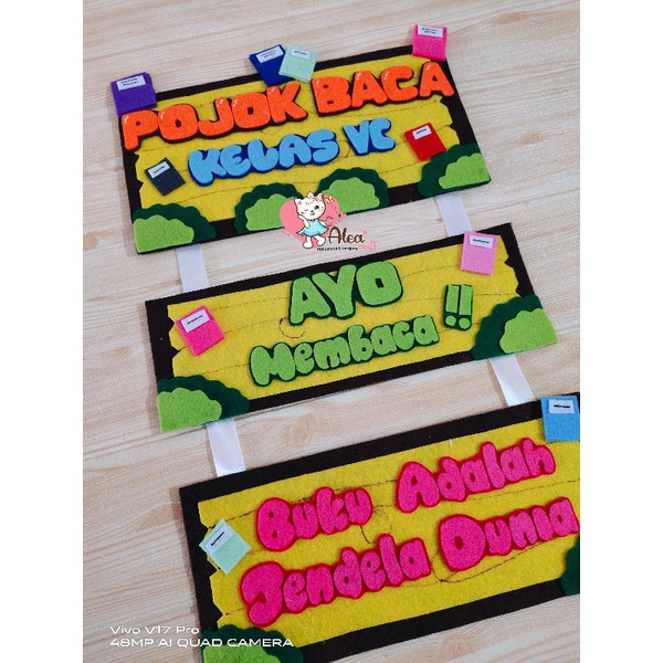 Jual Hiasan Dinding Kelas Pojok Baca Shopee Indonesia