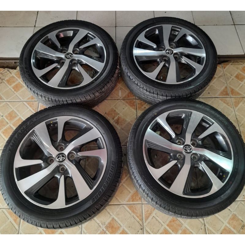 Jual Velg Mobil Seken Oem Copotan Toyota Yaris Trd Ring X Pcd X