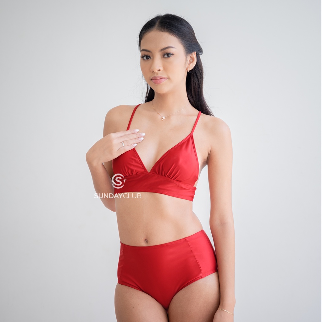 Jual SUNDAYCLUB Gummy Bikini Set Baju Renang Set Bikini Sexy Swimsuit