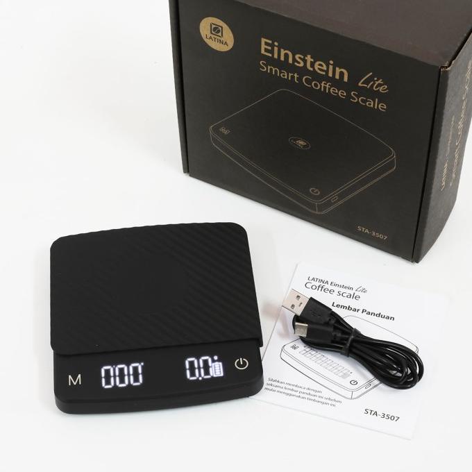 Jual Latina Einstein Lite Espresso Drip Coffee Scale Timbangan Kopi