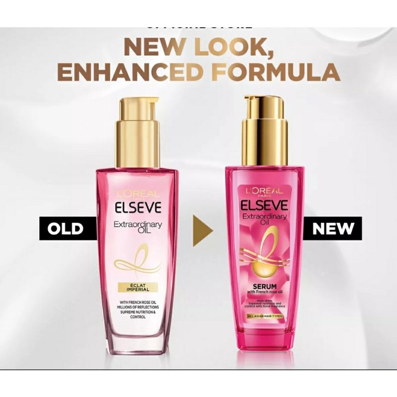 Jual L Oreal Paris Extraordinary Oil Pink Hair Serum Ml