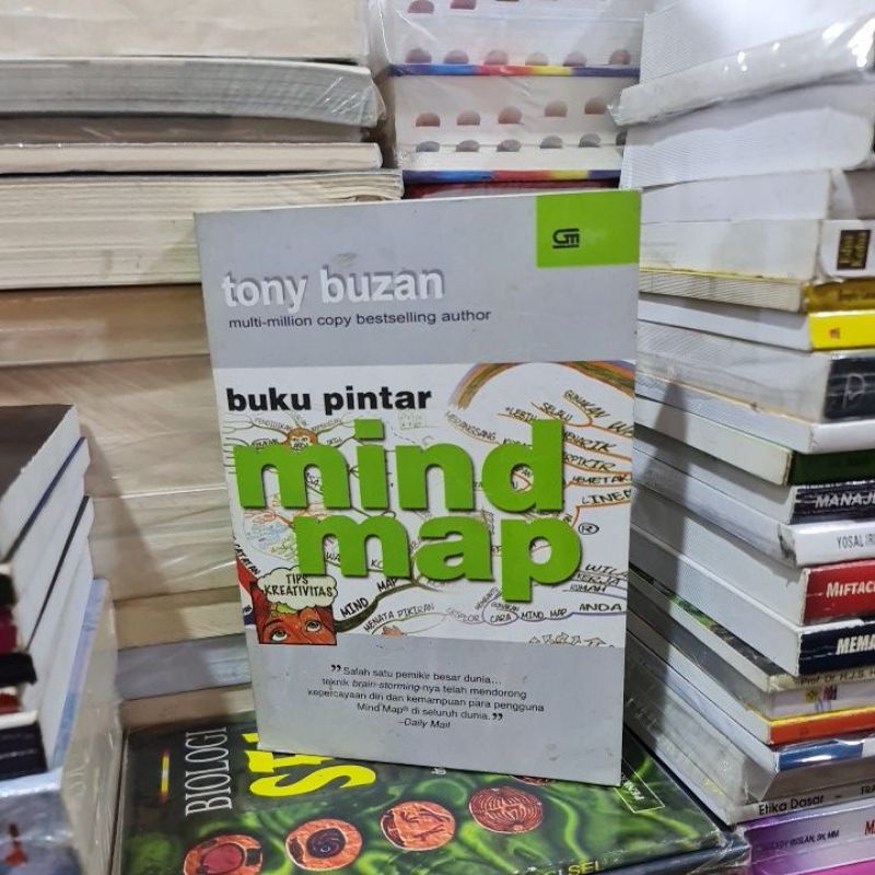 Jual Buku Pintar Mind Map By Tony Buzan Shopee Indonesia