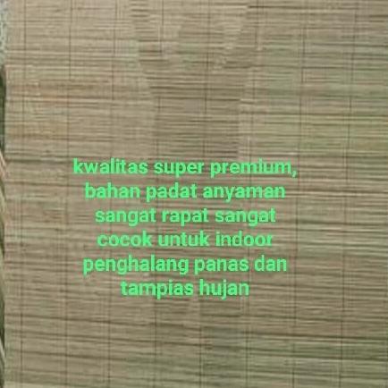 Jual Tiray Krey Bambu Sawit SUPER PREMIUM Outdoor Ukuran 2x2m Plus