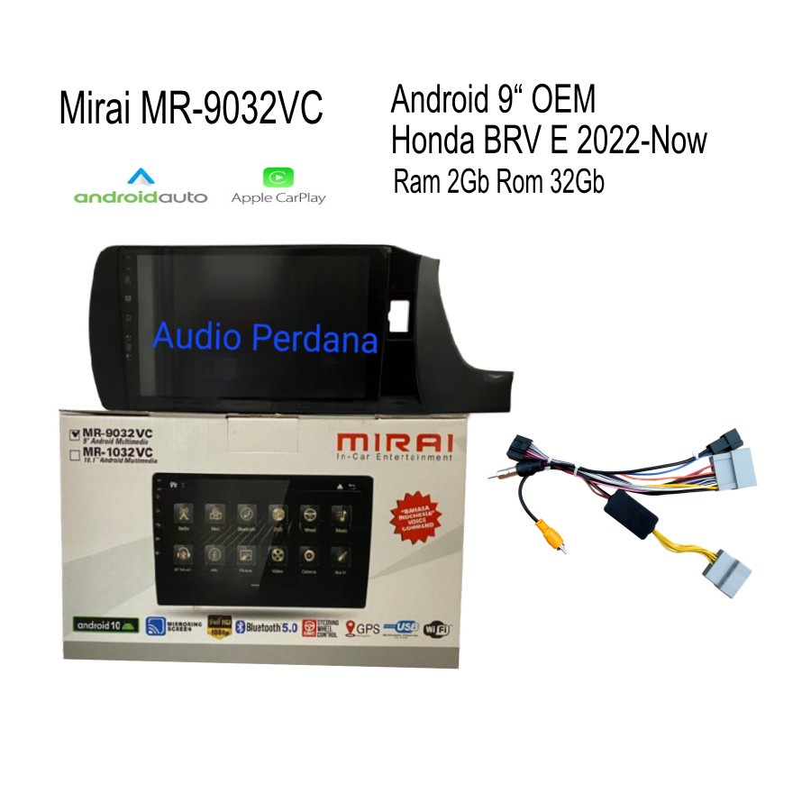 Jual Head Unit Android BRV 2022 Up Tipe S E Prestige Prestige With