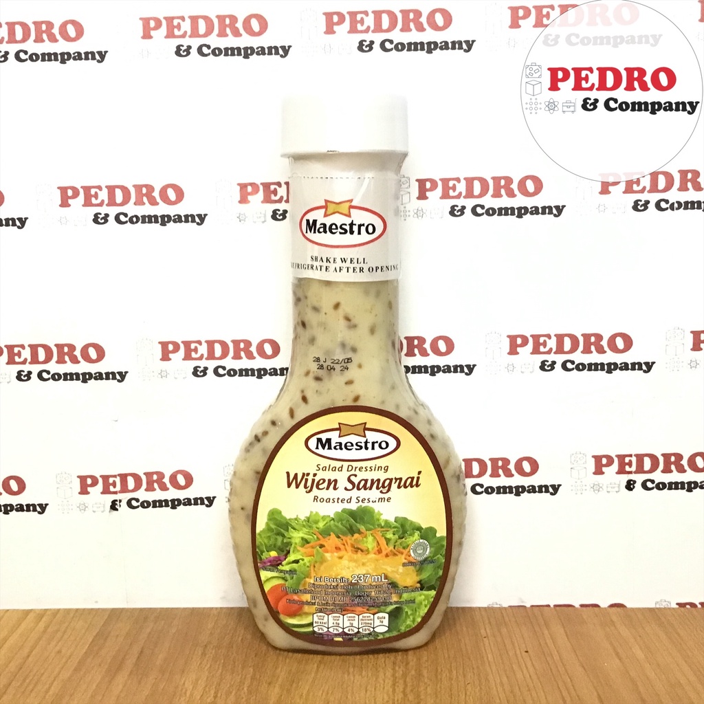 Jual Maestro Wijen Sangrai Salad Dressing Roasted Sesame Ml