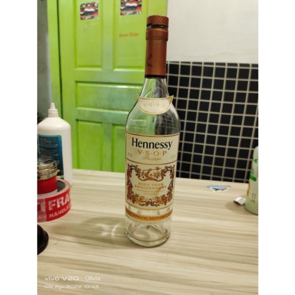 Jual Pajangan Botol Bekas Hennessy Kuno Jadul Antik Shopee Indonesia