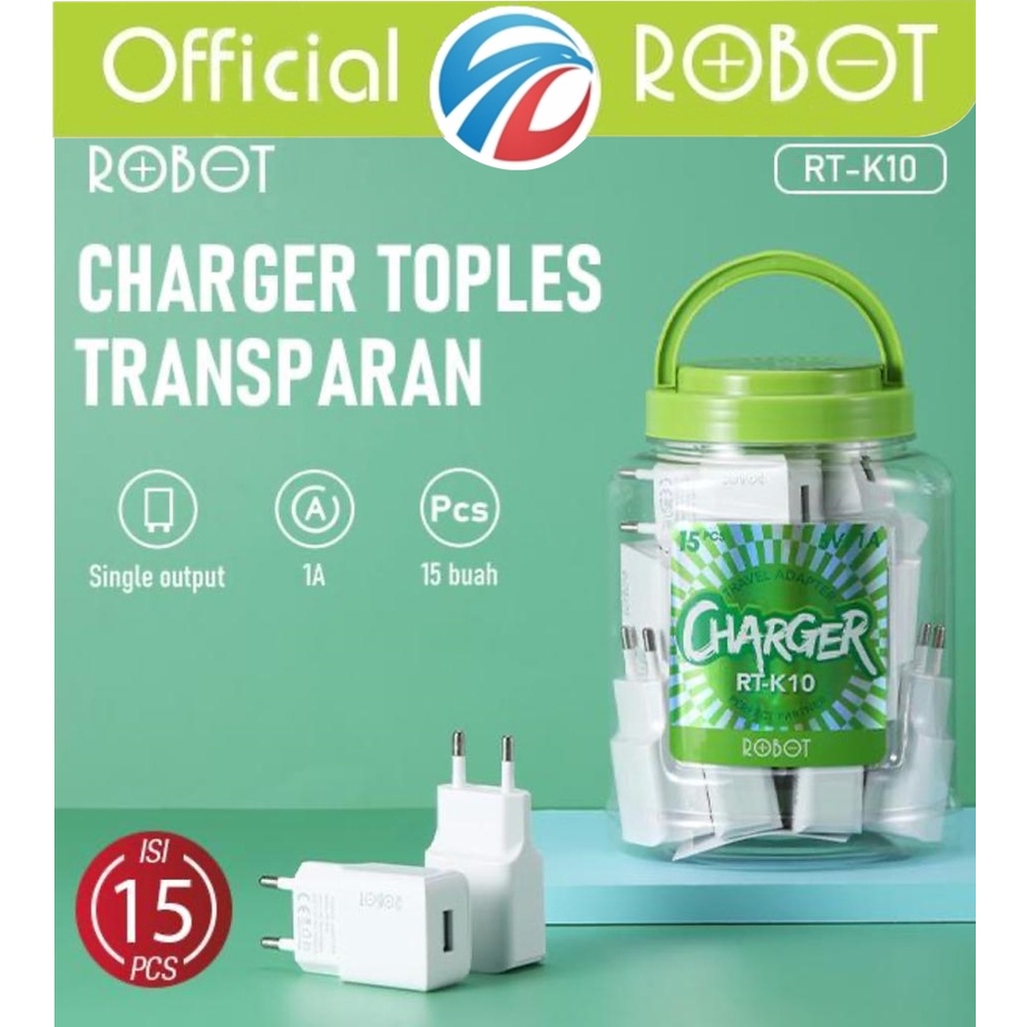 Jual Robot Adaptor Charger Rt K Batok Kepala Charger Usb Adapter V