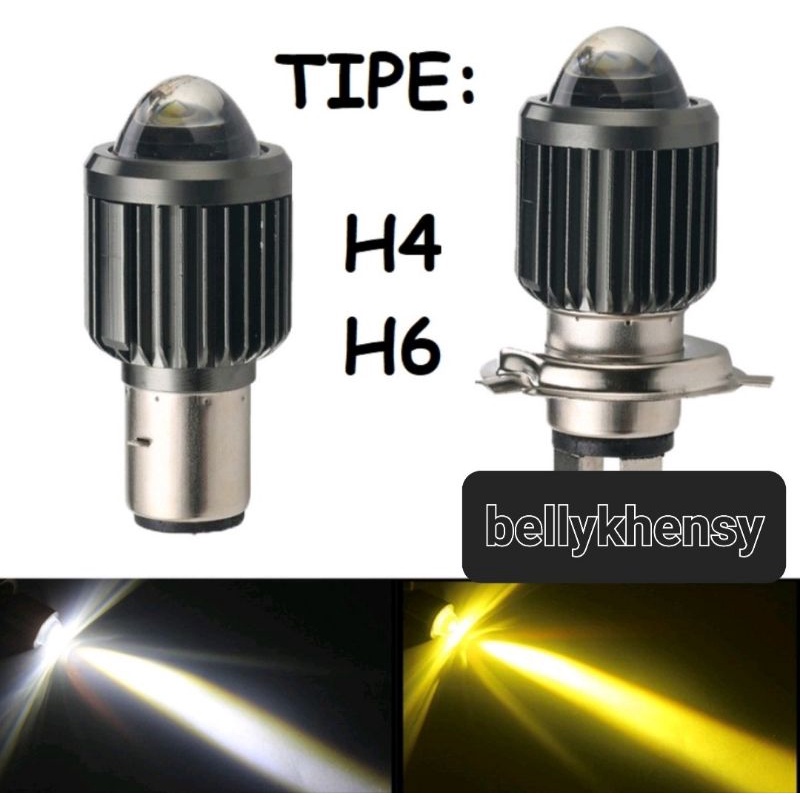 Jual BOHLAM LED H4 LASER Hi LOO18 Watt Bulb H4 Laser Led V2773 Harga