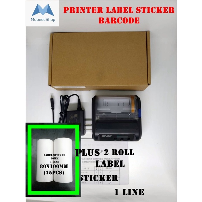 Jual PRINTER 80MM BLUETOOTH KASIR THERMAL SNBC STRUK DAN LABEL STICKER