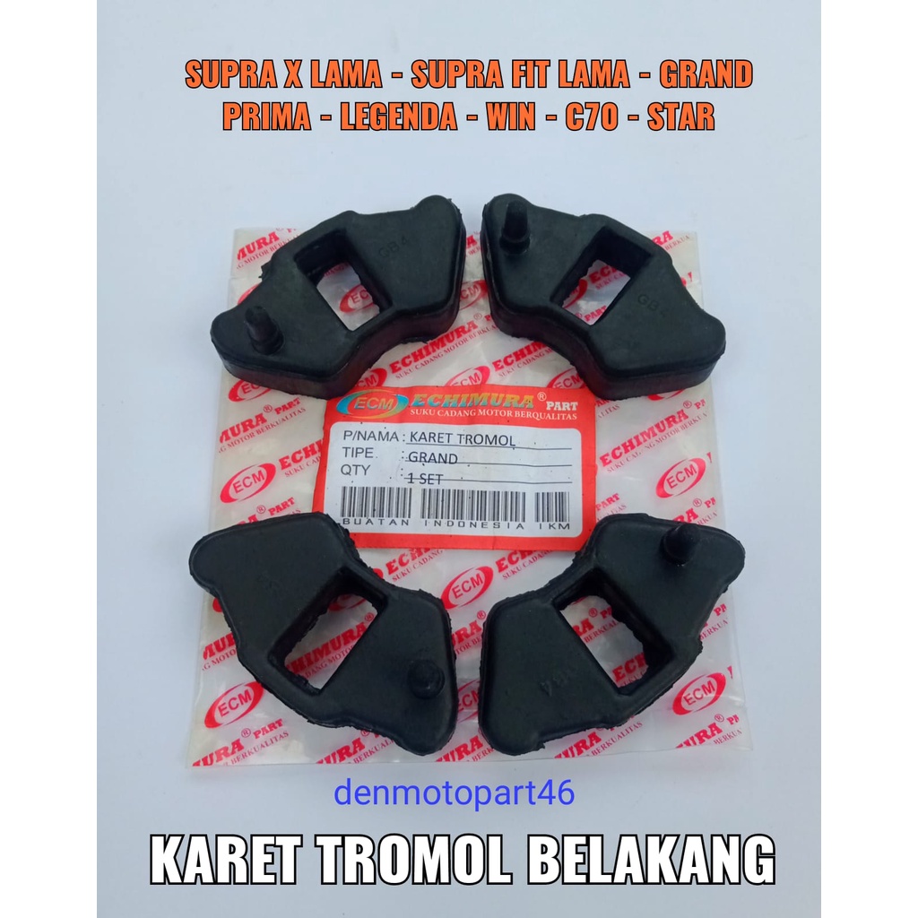 Jual KARET TROMOL BELAKANG HONDA SUPRA X FIT LAMA GRAND PRIMA