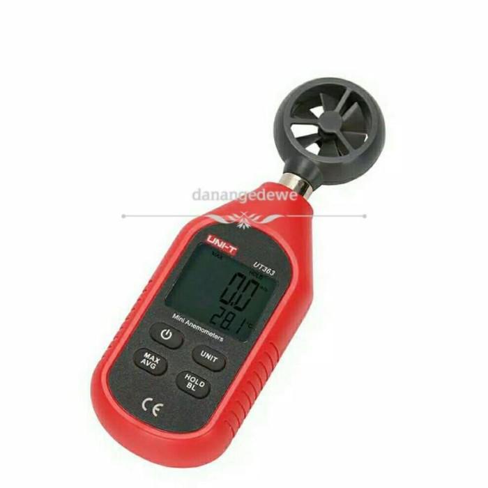 Jual Toolkit Alat Pengukur Kecepatan Angin Ukur Anemometer Ut Uni T