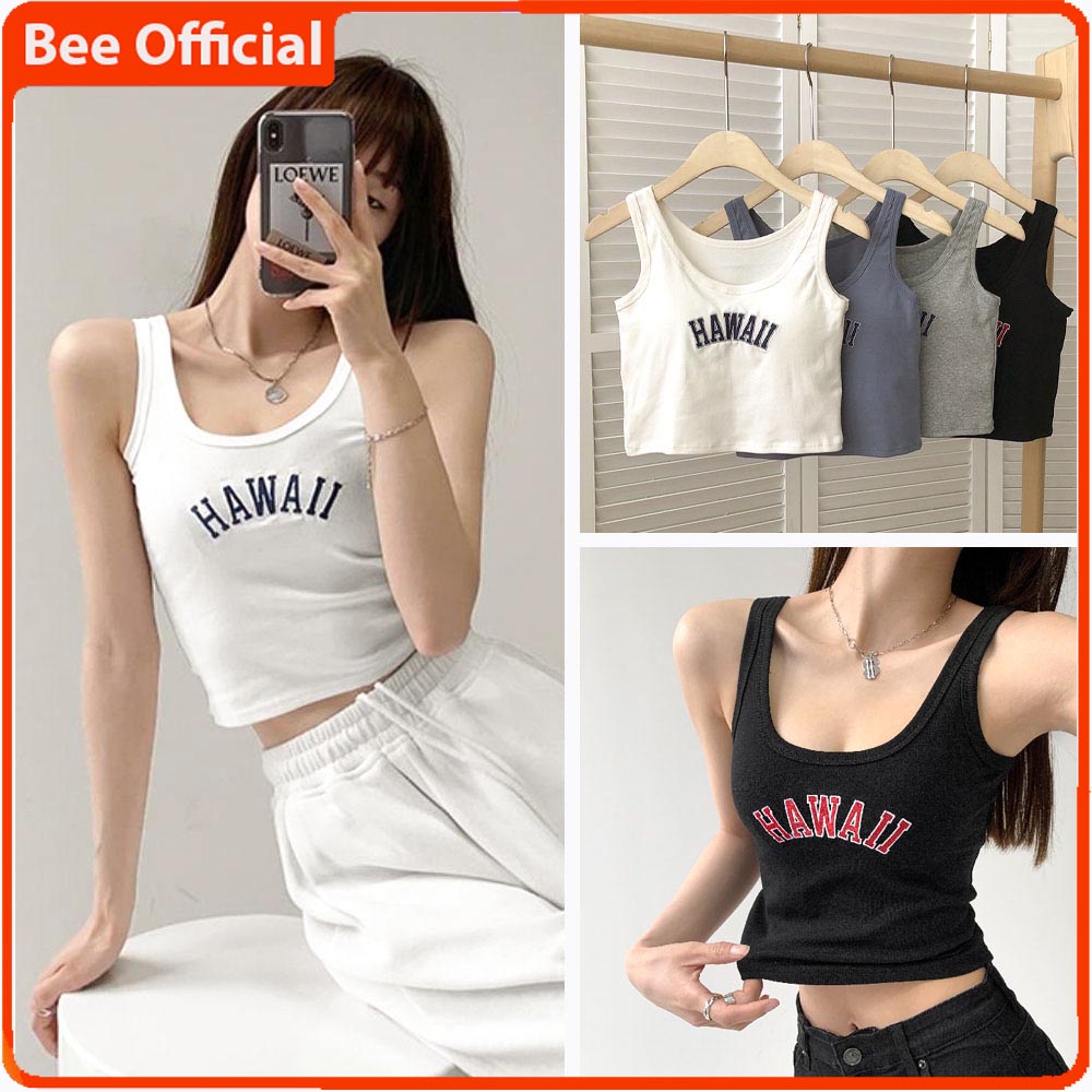 Jual Bee Tanktop Bra With Cup Bh Singlet Wanita Atasan Wanita