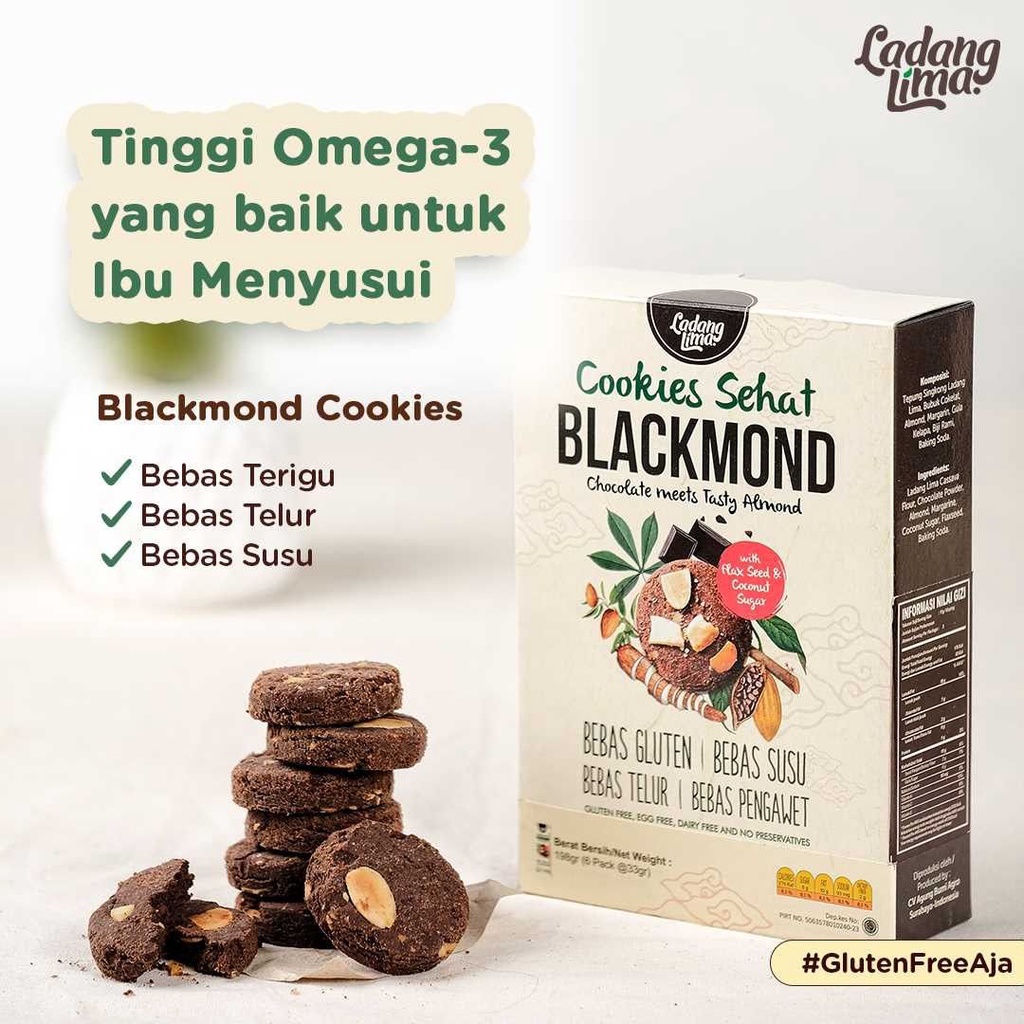 Jual LADANG LIMA COOKIES Cookies Gluten Free Egg Free Bebas Gluten