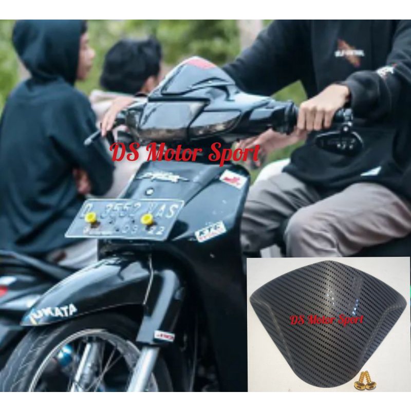 Jual VISOR SUPRA X PLUS MUR GOLD WINDSHIELD HONDA SUPRA X PLUS MUR GOLD