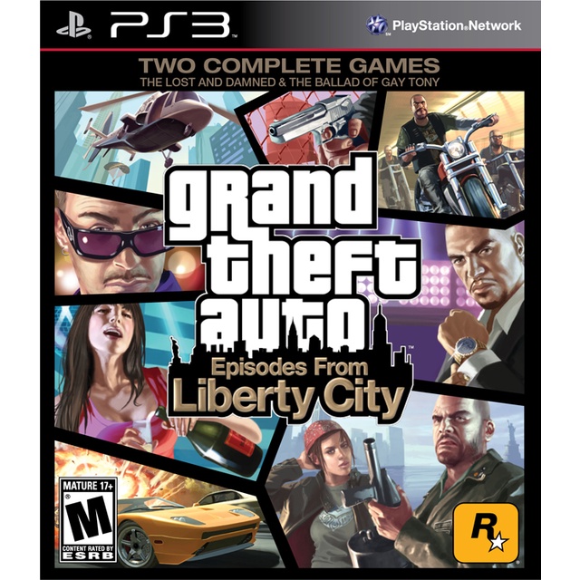 Jual Game PS3 PKG CFW OFW HEN GTA Grand Theft Auto Episodes From