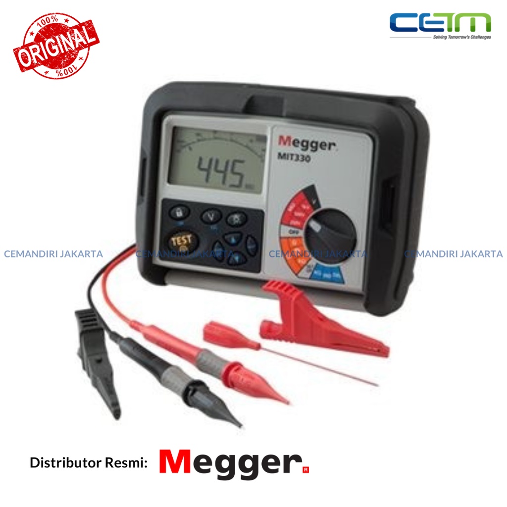 Jual Megger Mit Series Insulation And Continuity Tester Shopee