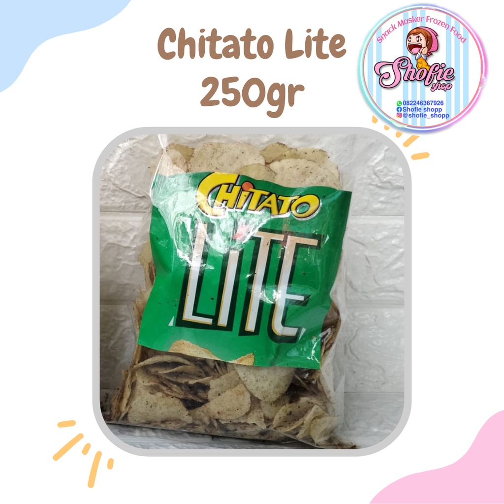 Jual Snack Chitato Lite Rasa Rumput Laut 250 Gram Shopee Indonesia