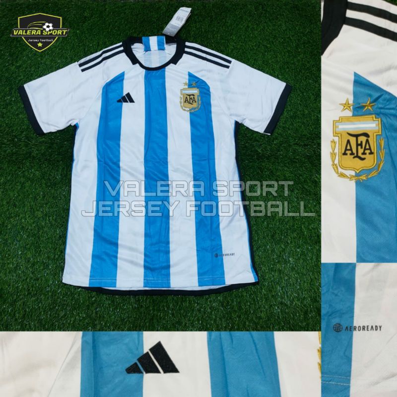 Jual Jersey Piala Dunia Argentina Home Away Biru Ungu Shopee