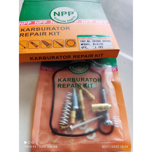 Jual Repairkit Karburator Kawasaki Klx Repairkit Carburator Klx