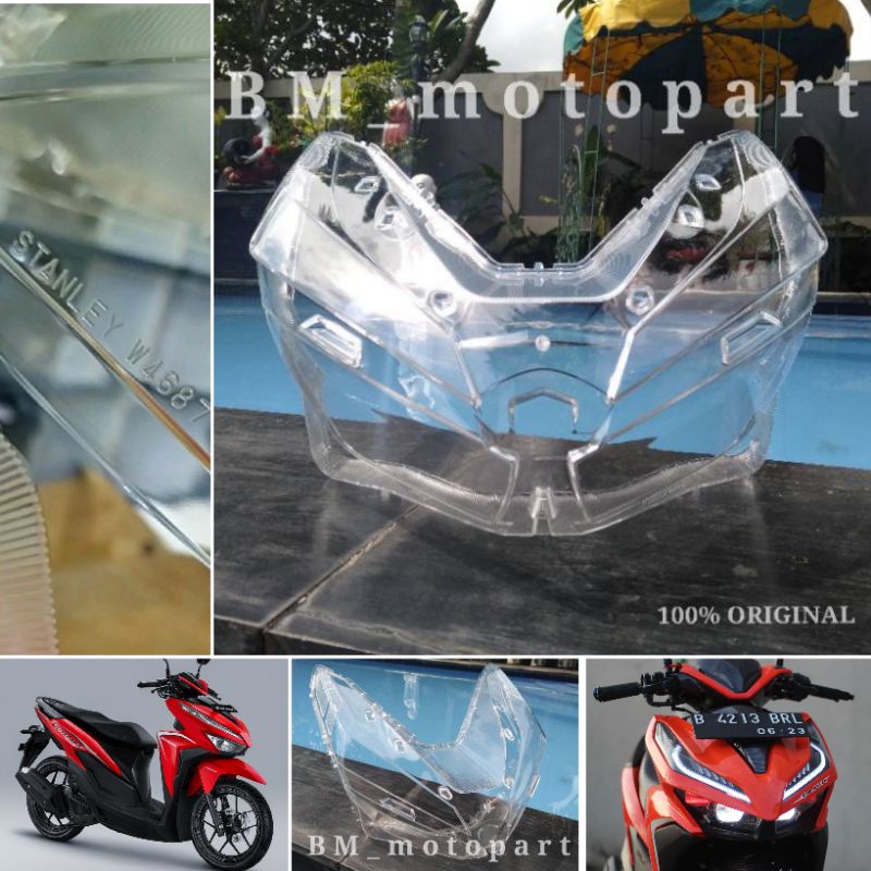 Jual Mika Kaca Lampu Depan Vario Fi New Led Original