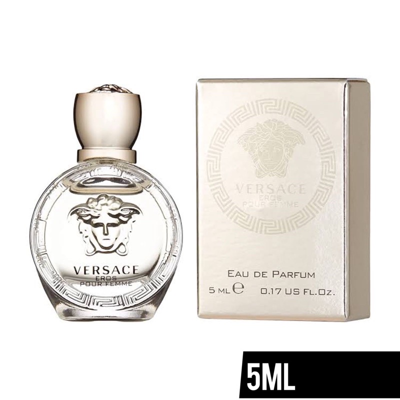 Jual Versace Eros Pour Femme Miniatur Ml Sample Parfums Shopee