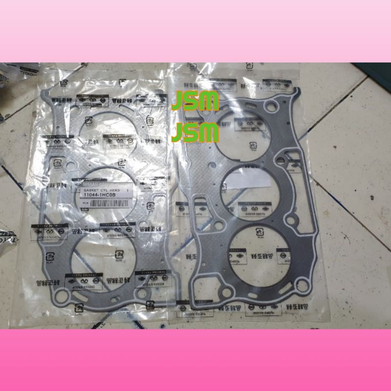 Jual Gasket Cylinder Head Paking Only Paking Deksel Datsun Go March