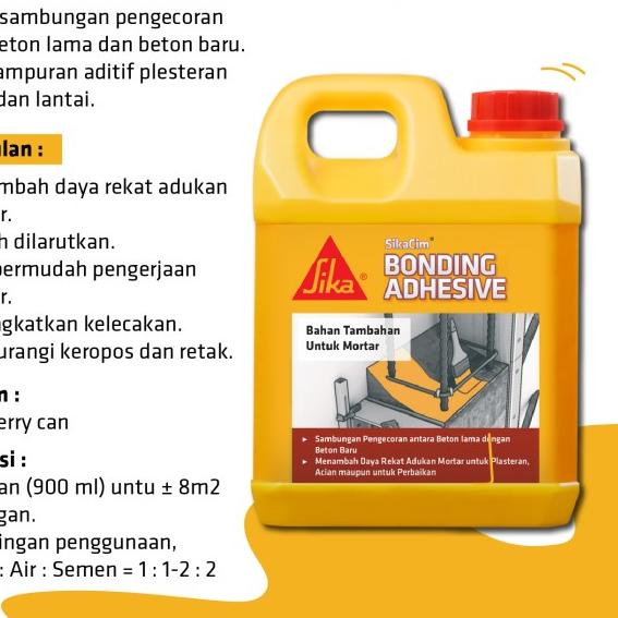 Jual Sikacim Bonding Adhesive Bonding Agent Lem Beton Ml Shopee