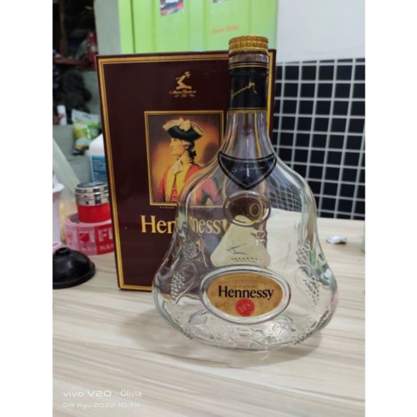 Jual Pajangan Botol Bekas Cognac Kuno Jadul Antik Shopee Indonesia